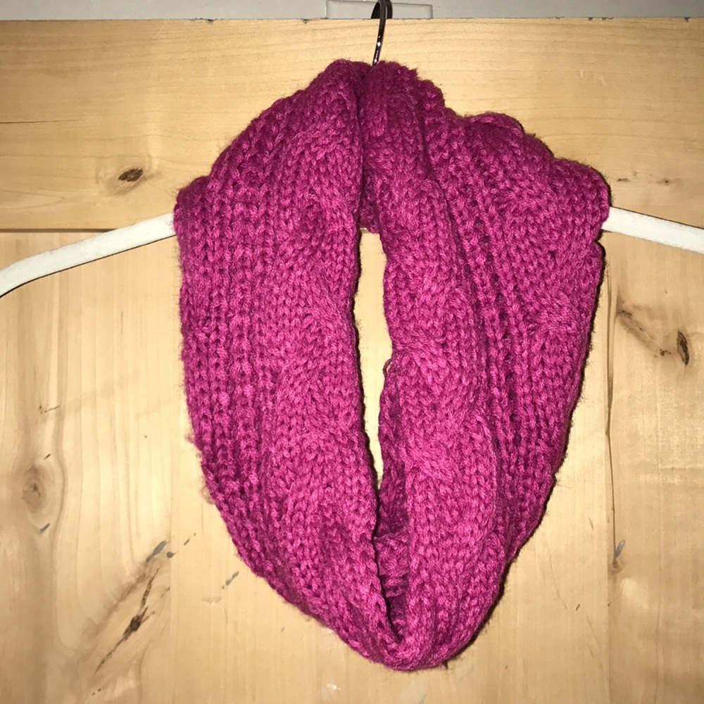 Pink Infinity Scarf